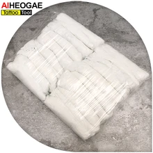 Лот из 100 шт тату Инструмент Одноразовые Манжеты Без Рукавов комплекты для татуажа аксессуар TA275