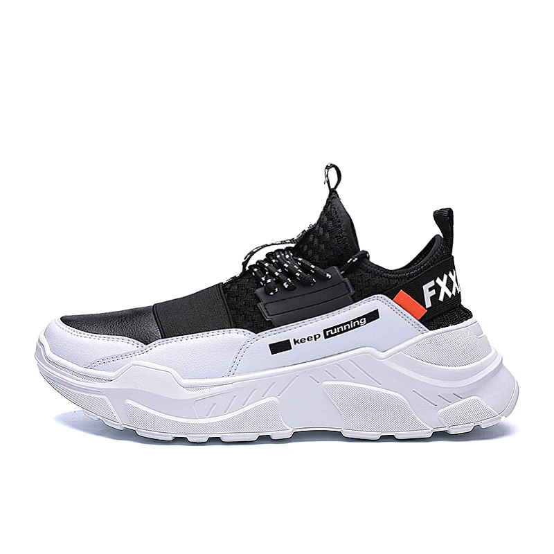 

Running Shoes For Men Outdoor Sport Shoes High Quality Breathable Sneakers For Male Footwear Jogging Thick Sole Plus size