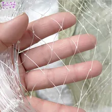 Сетка для сада, прозрачная нейлоновая сетка для защиты от птиц, для балкона, для защиты фруктовых деревьев, для пруда, растений, 500 г Сетка для сада, прозрачная нейлоновая сетка для защиты от птиц, для балкона, для защиты фруктовых деревьев, для пруда, растений, 500 г