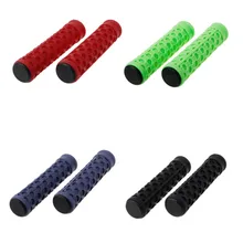 

Bicycle Handlebar Silicone Sponge Grips Rubber Light Grip For MTB Folding Bike