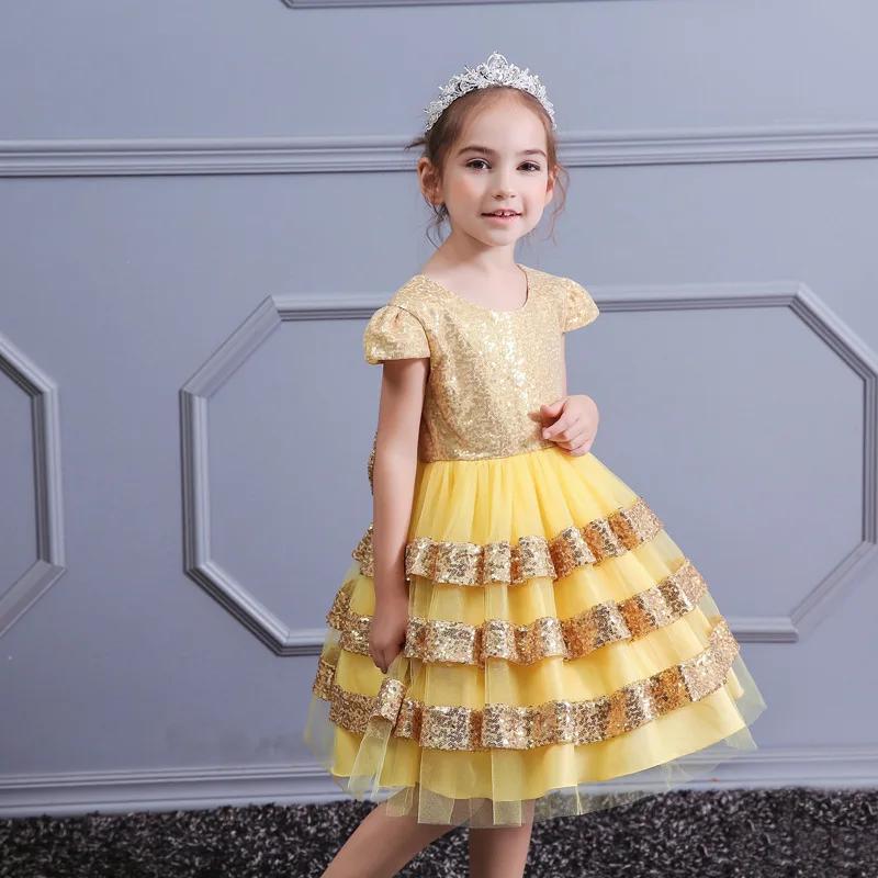 

2019 New Fashion Girls Dress 3-14 years girls lovely dresses Tutu dress girls clothing