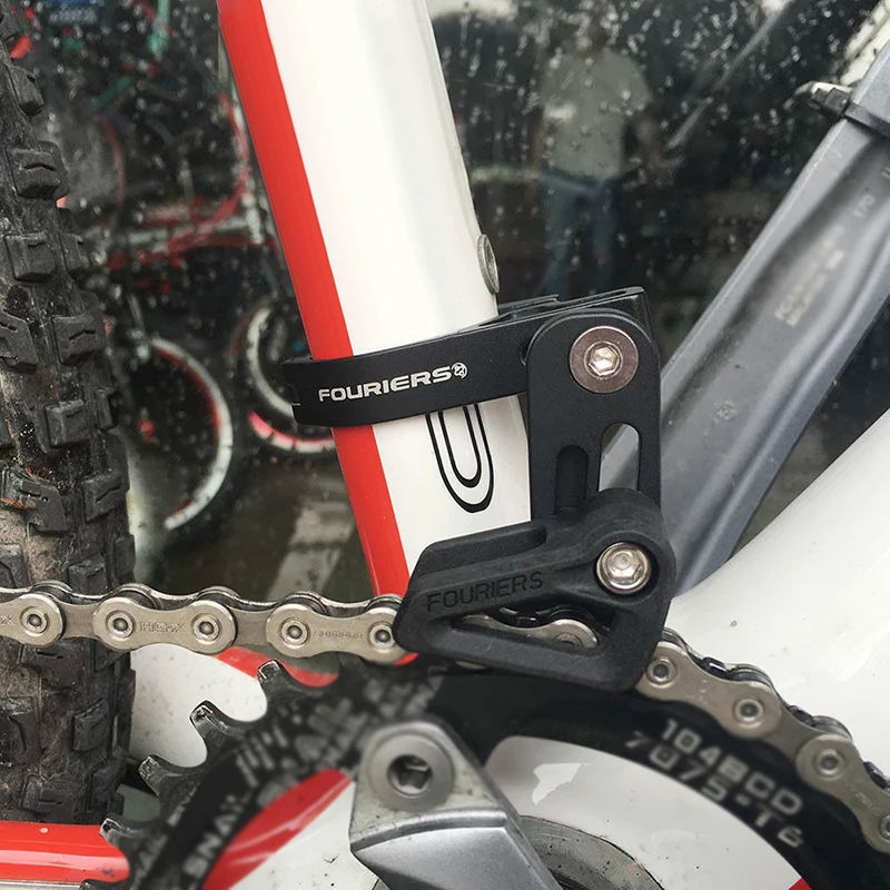 

Fouriers Bike Seat Tube Clamp Single Chain Guide For Front 1S 34.9mm 31.8mm