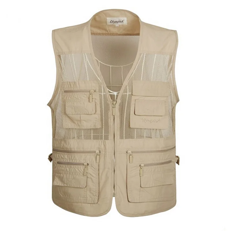 Vest Men Casual vest Photography Vest Big yards Tops Mew style Summer