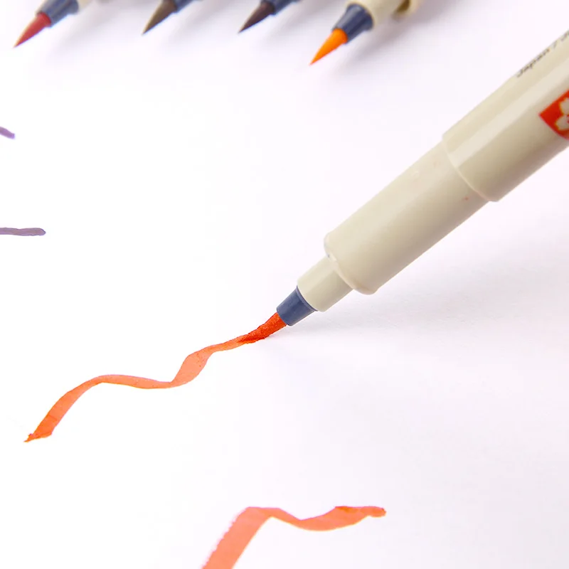 Sakura Pigma Micron Fine Line Pen Set Multi-Color Needle Drawing Brush Pen XSDK 005/01/2/3/4/5/8/1.0/PN Sketching Art Supplies