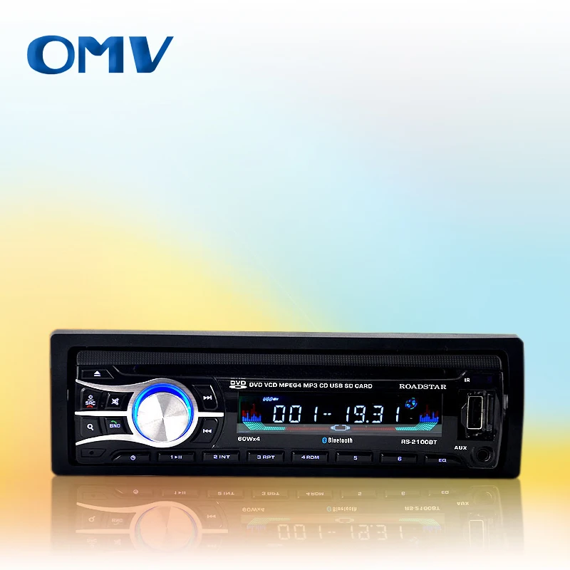 In dash 1din Car Stereo CD DVD car MP3 Player with Bluetooth USB SD FM transmitter auto Radio