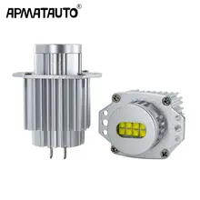 1 комплект 2*80 Вт 160 Вт светодиодный галогенный кольцевой маркер ангельские глазки светильник Canbus без ошибок для BMW E90 E91 325i 328i 320i 330i 2005-2008