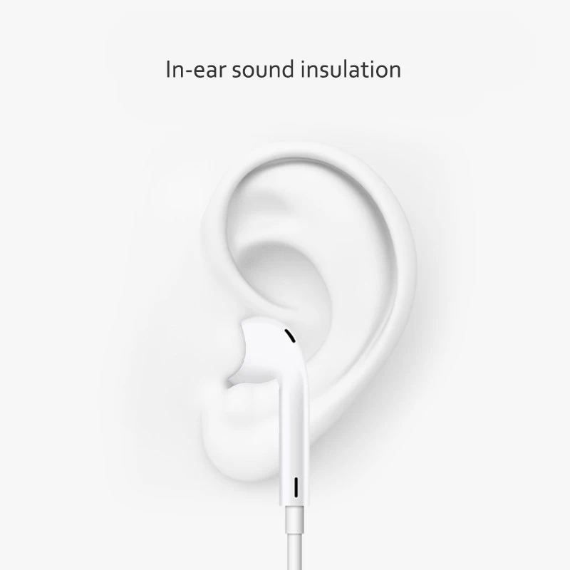 Lighting Earphone with microphone Wired Stereo Earphones for Apple iPhone 8 7 Plus X XS MAX XR iPod Wired Earphone Lightning