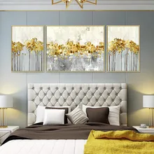 Cheap 3 pieces Canvas painting modern abstract acrylic painting gold art quadros caudros decoracion Wall art Pictures for living room Cheap 3 pieces Canvas painting modern abstract acrylic painting gold art quadros caudros decoracion Wall art Pictures for living room