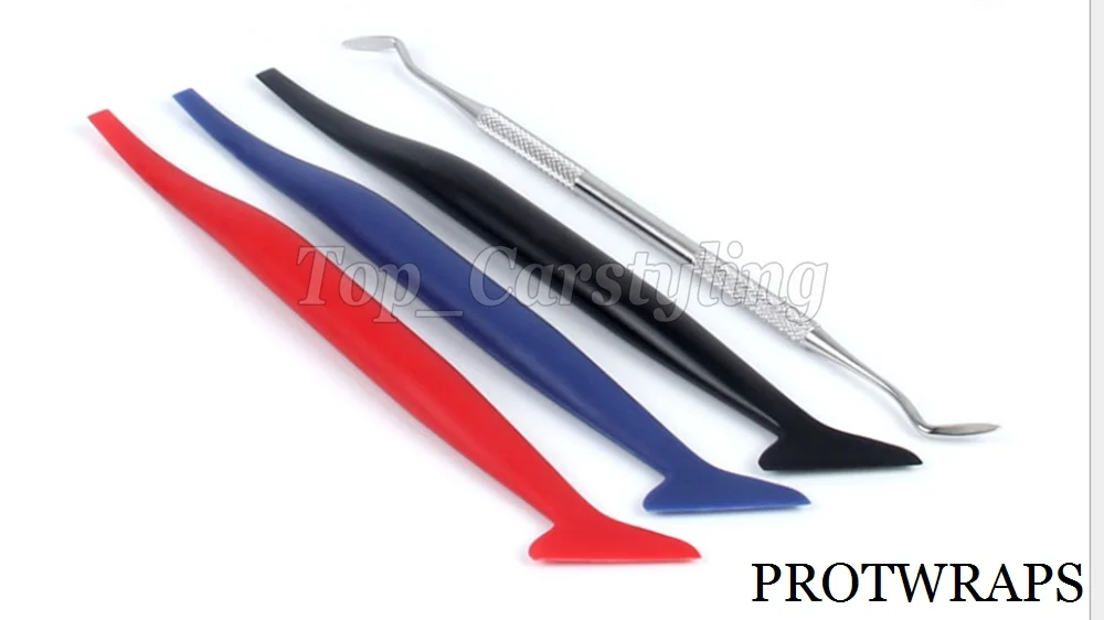 

Edge Finish Tool car Wrap squeegee Kits applicator Soft and hard Scraper Edge parts Installation TPU Material Tools PROTWRAPS