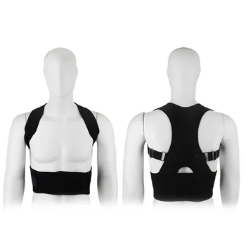 New Magnet Posture Corrector Braces&Support Body Corset Back Belt Brace Shoulder for Men Care Health Adjustable Posture Band M S