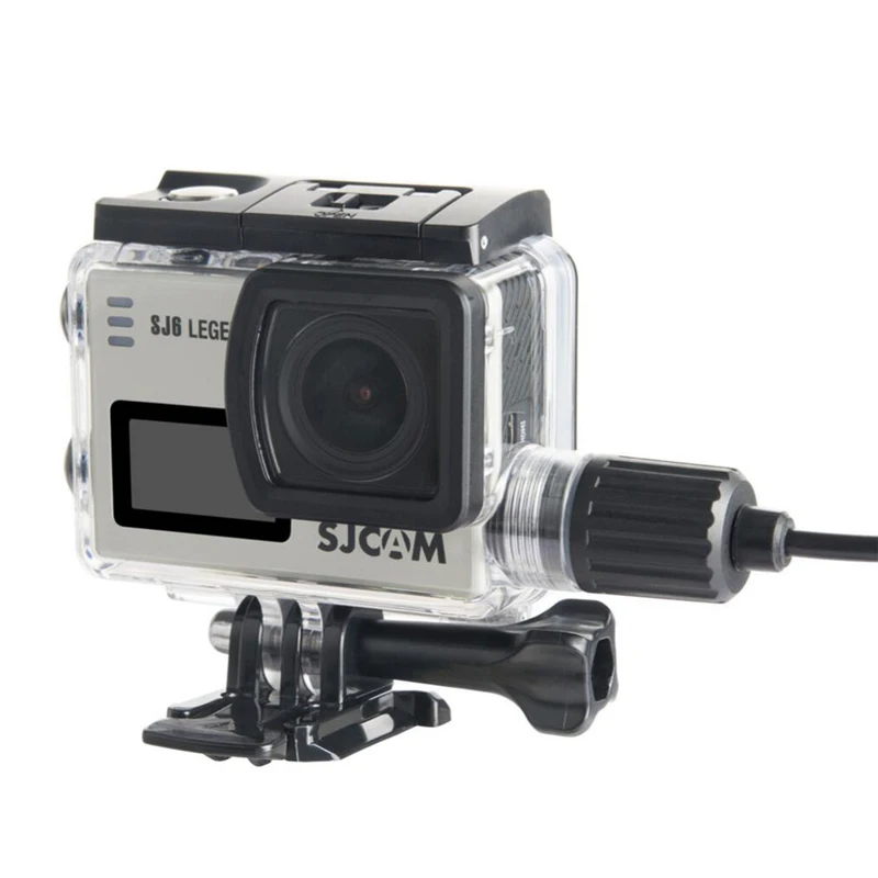 Motorcycle Waterproof Case protection Housing Charging Case With USB Cable For SJCAM SJ6 Legend  SJ7 Star Camera Accessories (12)