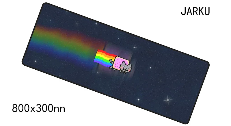 nyan cat mouse pad 80x30cm gaming mousepad gamer mouse mat