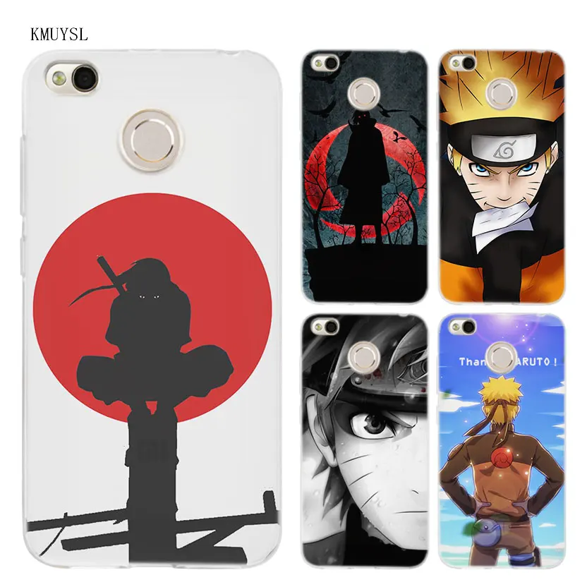 

KMUYSL Hokage Naruto Kakashi TPU Transparent Soft Case Cover for Xiaomi Redmi Note 4X 4 4A 5 Mi A1 Plus