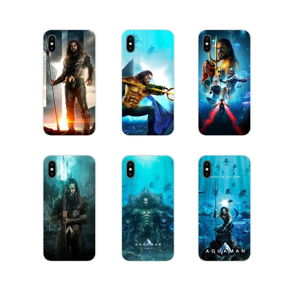 Для Huawei P Smart Mate Honor 7A 7C 8C 8X 9 P10 P20 Lite Pro Plus DC Comics фильмы Aquaman аксессуары чехол для