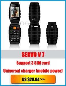 Original Phone SERVO V9500 2.8 inch 4 SIM cards Quad standby GPRS Bluetooth MP3 FM vibration Russian keyboard 2G Mobile phones