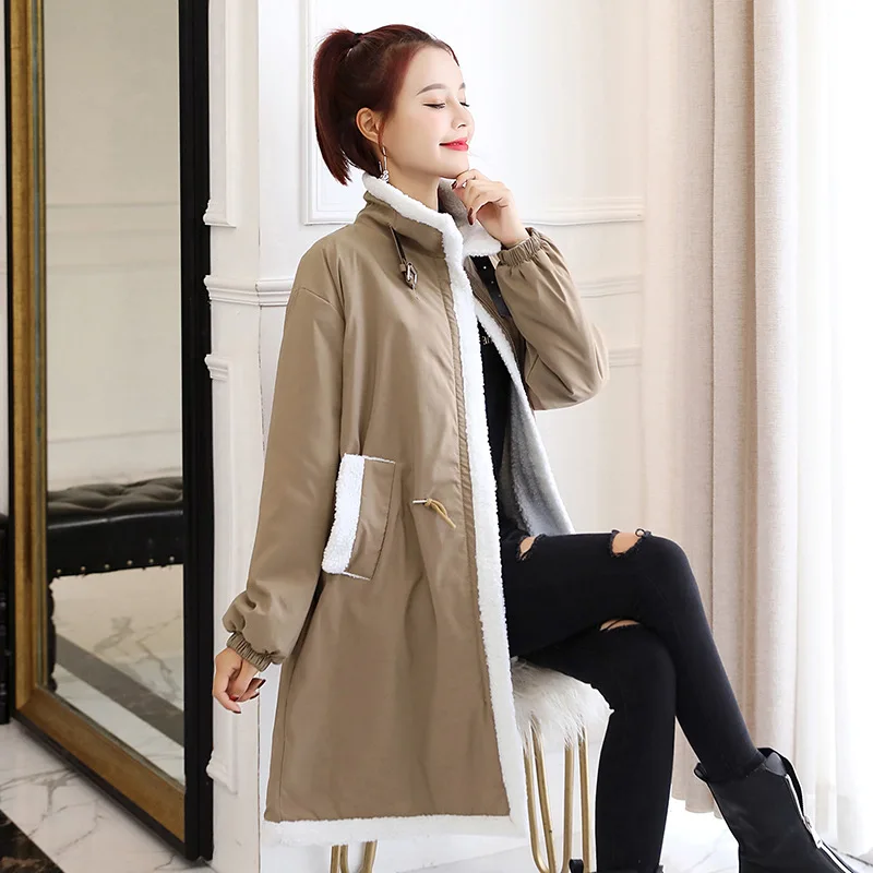 Femmes 2018 khaki De Longue Avec Marque Manteaux Rembourré B27g292d Veste Mode Automne Black Coton Parka qrSWw6txr