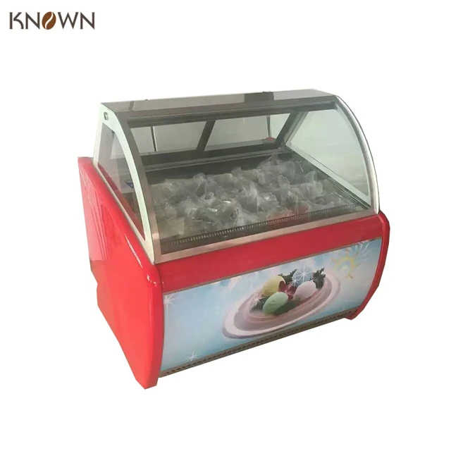 国産再入荷 12 14 18パン空冷アイスクリームディスプレイ冷凍庫ショーケース Buy Gelato Ice Cream  Showcase,Gelato Ice Cream Display Case,Refrigerated Gelato Ice Cream  Display Cabinet Product