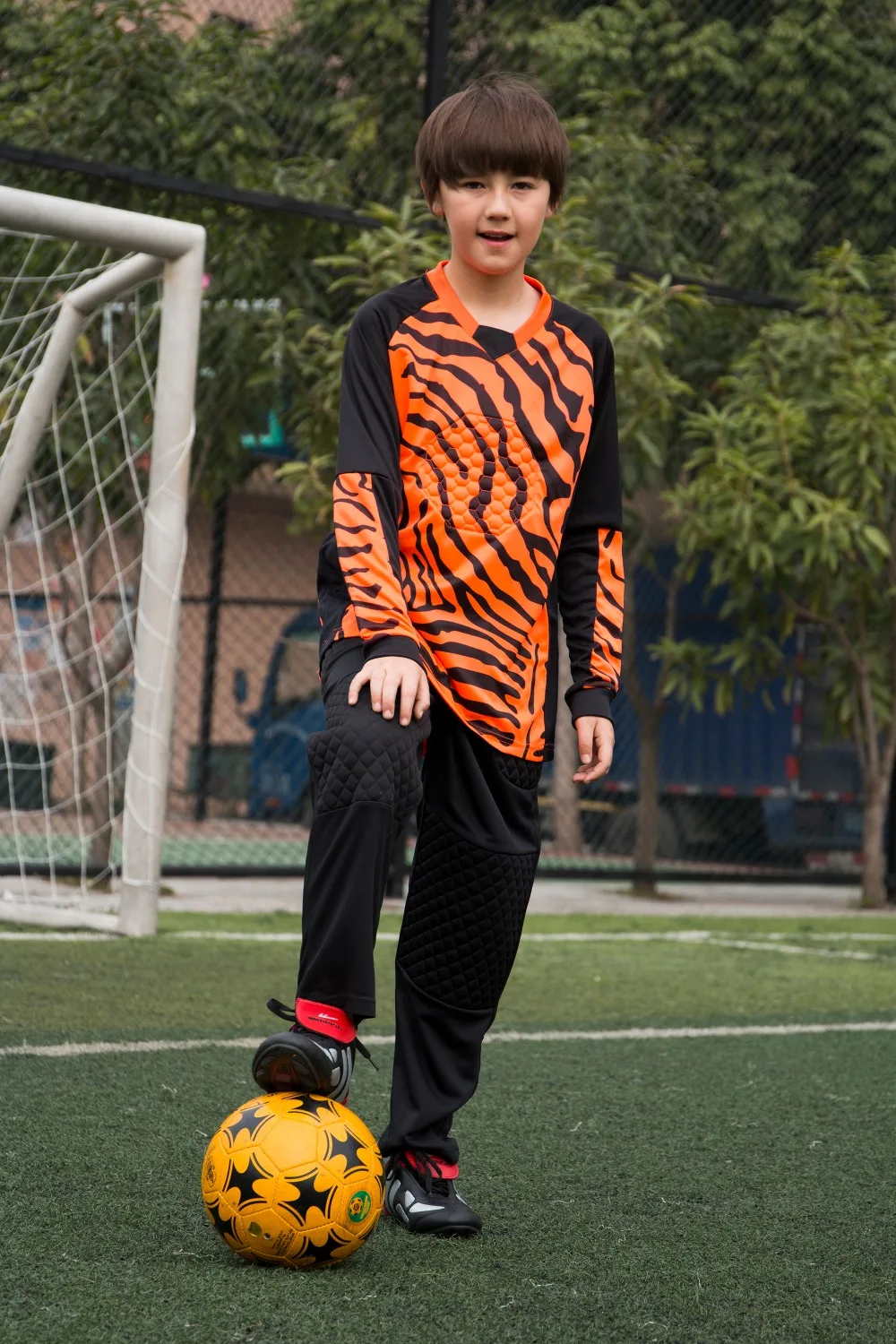 Buy kids Goalkeeper sets boys soccer jerseys children