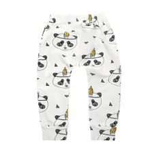 Детские брюки Хлопковые Штаны для маленьких мальчиков штаны-шаровары с принтом животных для маленьких девочек, леггинсы, брюки, комбинезоны, детское нижнее белье