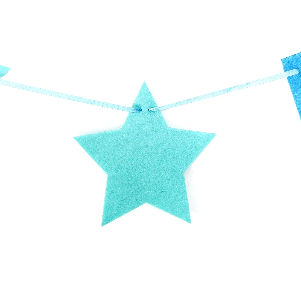 Baby Shower 3 м для маленьких мальчиков и девочек фетр баннер вечерние декорация с
