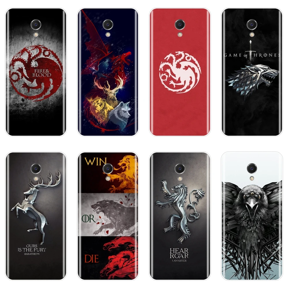 

Game of Thrones Phone Case For Meizu M6 M6S M6T M5 M5C M5S M3 M3S M2 Soft Silicone Back Cover For Meizu M2 M3 M5 M6 Note Case