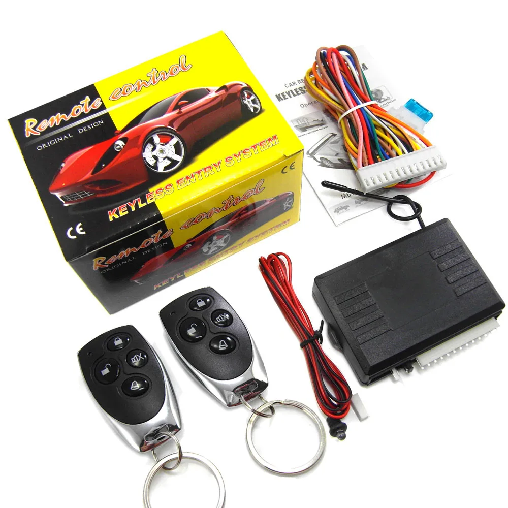 Auto Remote Control Central Locking Door Kit Keyless Entry System For