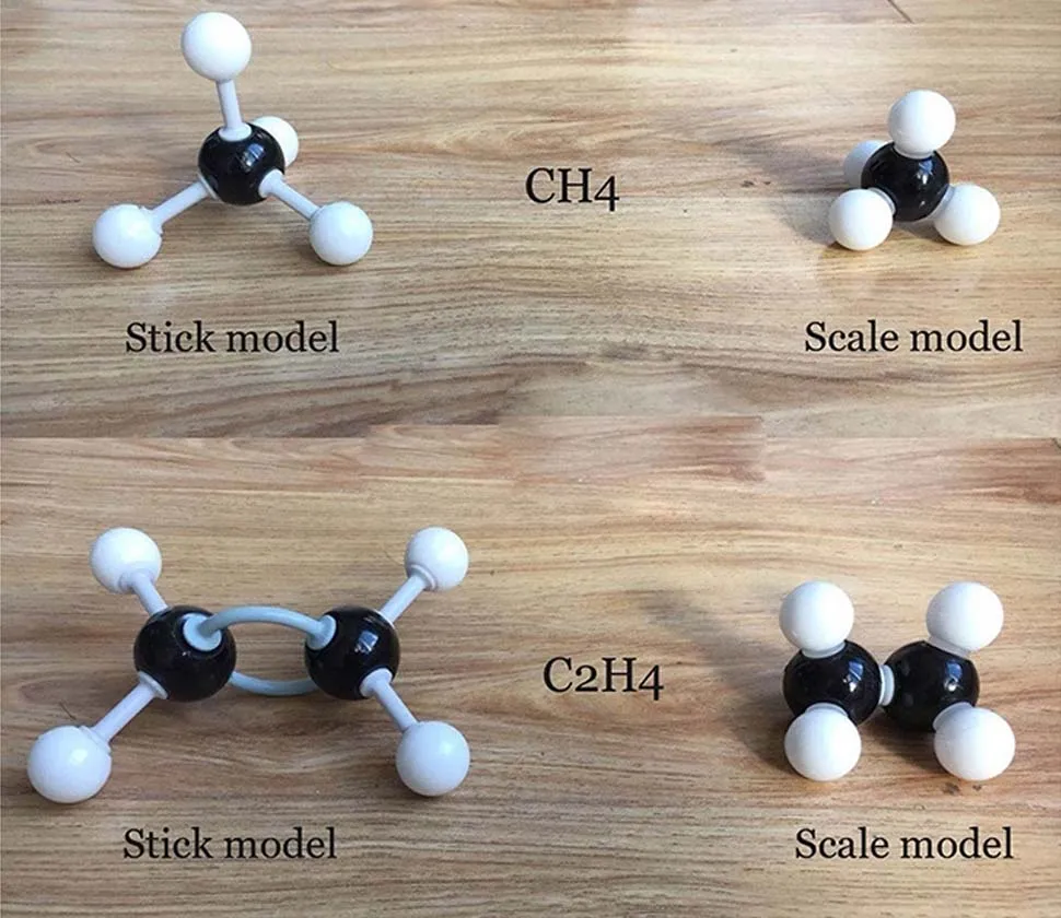 178 шт химия, молекулярная модель, набор моделей для органической и неорганической химическая молекула, модель моделирования, Строительный набор для студентов