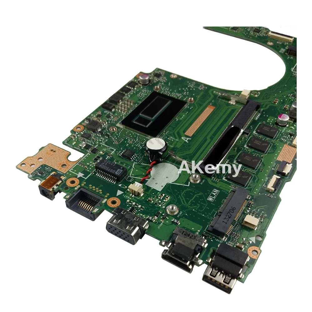 Akemy PU401LAC с I3-4010U процессор на борту 4 ГБ оперативная память материнская плата версия 2,2 для ASUS P401 P401L P401LA Материнская плата ноутбука 100% тесты