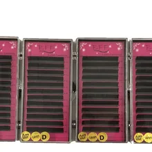 Бренд BFF 4 коробка 0,07 мм толщина высокое качество макияж яркая синтетическая норка индивидуальное наращивание ресниц