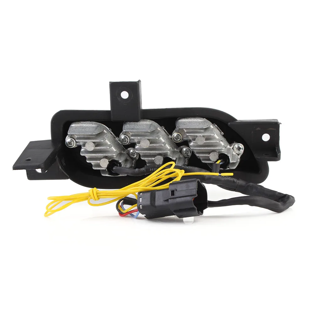 NOVSIGHT Автомобильный светодиодный дневный ходовой светильник DRL 12 В 6700 к 5-8 Вт белый/желтый/синий указатель поворота для KIA K3 D25