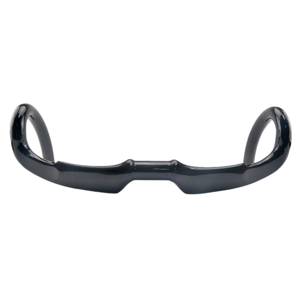RXL SL Bicycle Carbon Handlebar 31.1-32.5mm Ultralight Bent Bar Carbon Fiber Handlebars Road Bike 3KUD MattGloss Black Carbon Handlebar  (2)