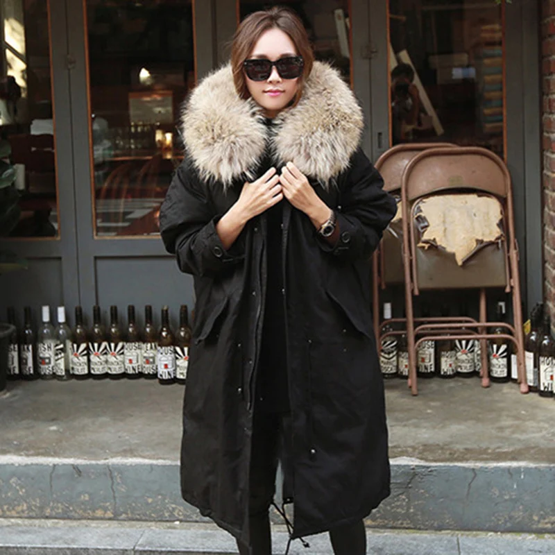Women Winter Coat Jacket Warm Hooded Fur Collar Cotton Long Parka Women Clothing for Mujer Feminine De Inverno Casaco