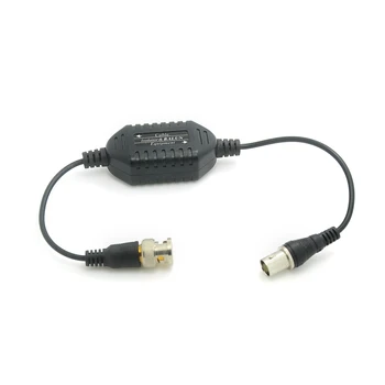 

Ground Loop Isolator Video Balun Coaxial BNC Male to Female CCTV Anti-jam