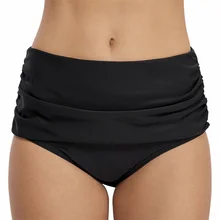 Купальник бикини с высокой талией, треугольный Купальник для женщин, купальный костюм