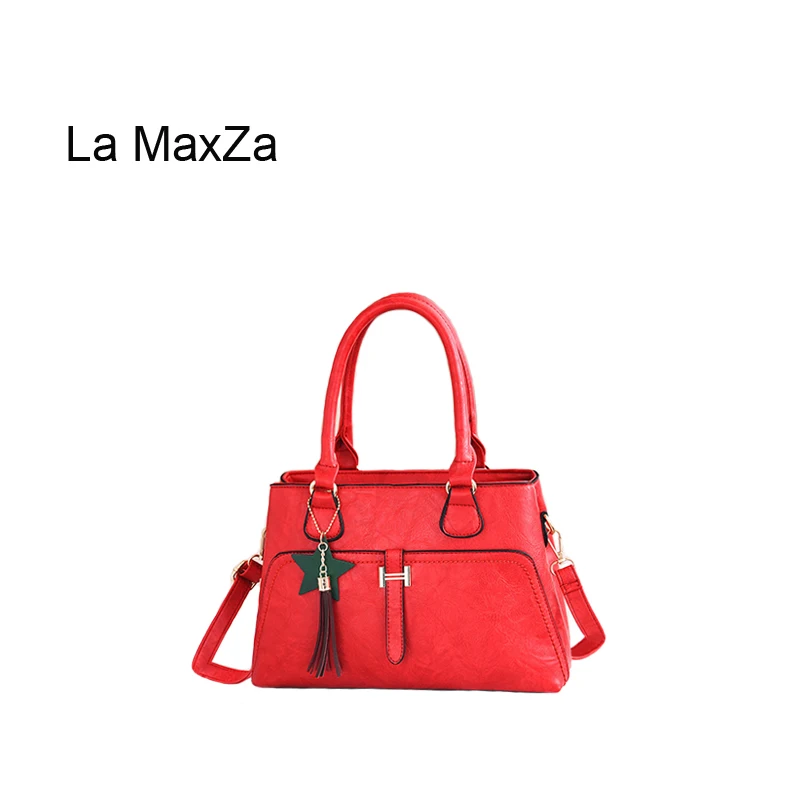 

La MaxZa Hot Sell Handbags Tote Bag Designer Bags CasualFashion PU Leather Shoulder Bag High Quality PU Leather Women Bags
