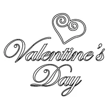 Шаблон ко Дню Святого Валентина с ручкой мини diy ручной работы мыло штамп chaprter seal