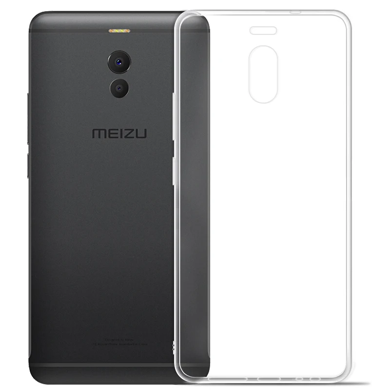 Супер тонкий прозрачный силиконовый чехол для Meizu M6 M5 M6T Note 15 Lite 16th 16 Plus 16X V8 Pro X8