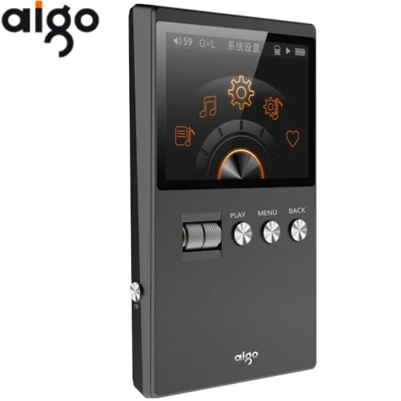 AIGO M6PLUS HiFi музыкальный плеер без потерь аудиофил мастер звук DSD Профессиональный портативный HD без потерь MP3 плеер Поддержка 128G
