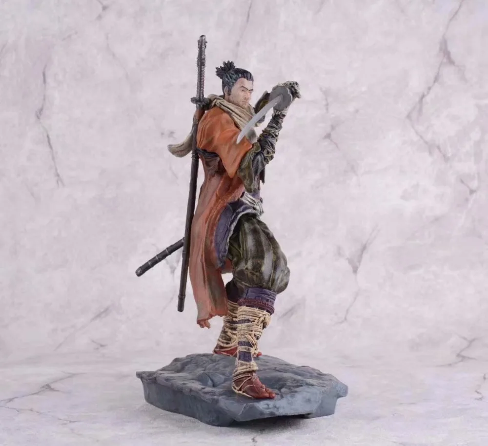 SEKIRO Shadows Die Twice Аниме игровая фигурка ПВХ Фигурки игрушки 200 мм SEKIRO: Shadows Die Twice Коллекционная модель