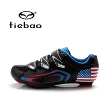 Tiebao Outdoor Sport Cycling Shoes Self lock Road Bicycle Bike Shoes Breathable Athletic Bike Shoes zapatillas