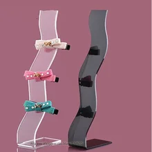 20 штук в форме S акриловая заколка для волос стойка для дисплея головных уборов подставка для дисплея L держатель для ювелирных изделий головка износ витрина