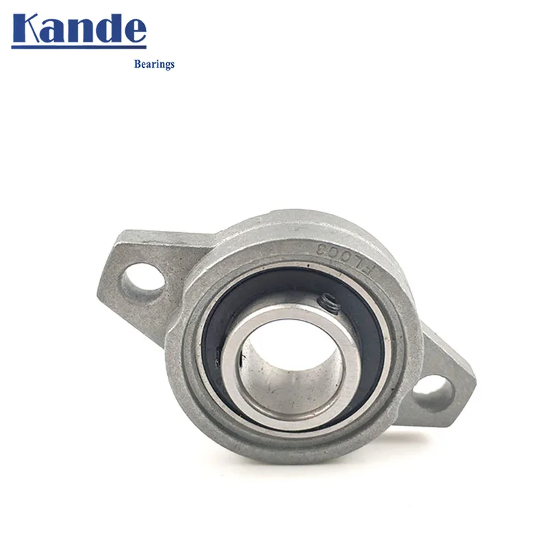 

Kande Bearings 1pc KFL002 15mm Mounted Block Cast Housing Self-aligning Pillow Bearing KFL
