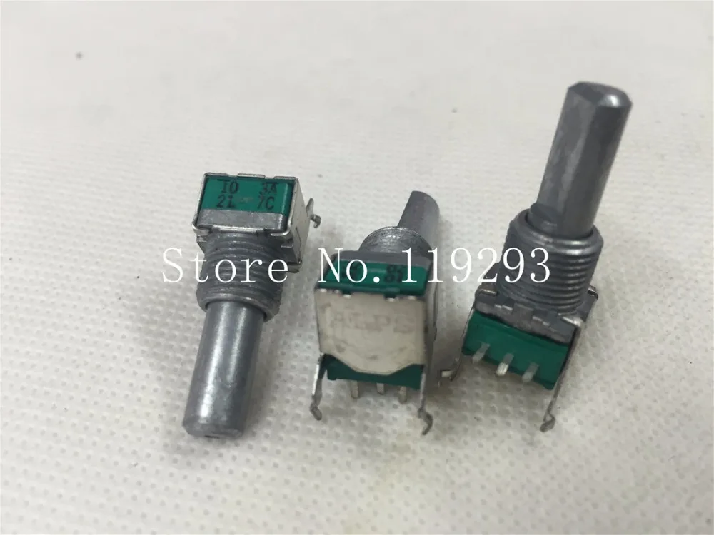 [SA]ALPS 09 RK09 Precision Potentiometer A5K A10K 20MMF 20MM D shaft --10PCS/LOT | Электронные компоненты и