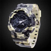 Montre Homme Relogio Masculino Alarme Jour Date Multifonction Numérique Horloge À Quartz Occasionnel Montre Hommes Montre de Sport Militaire Montres