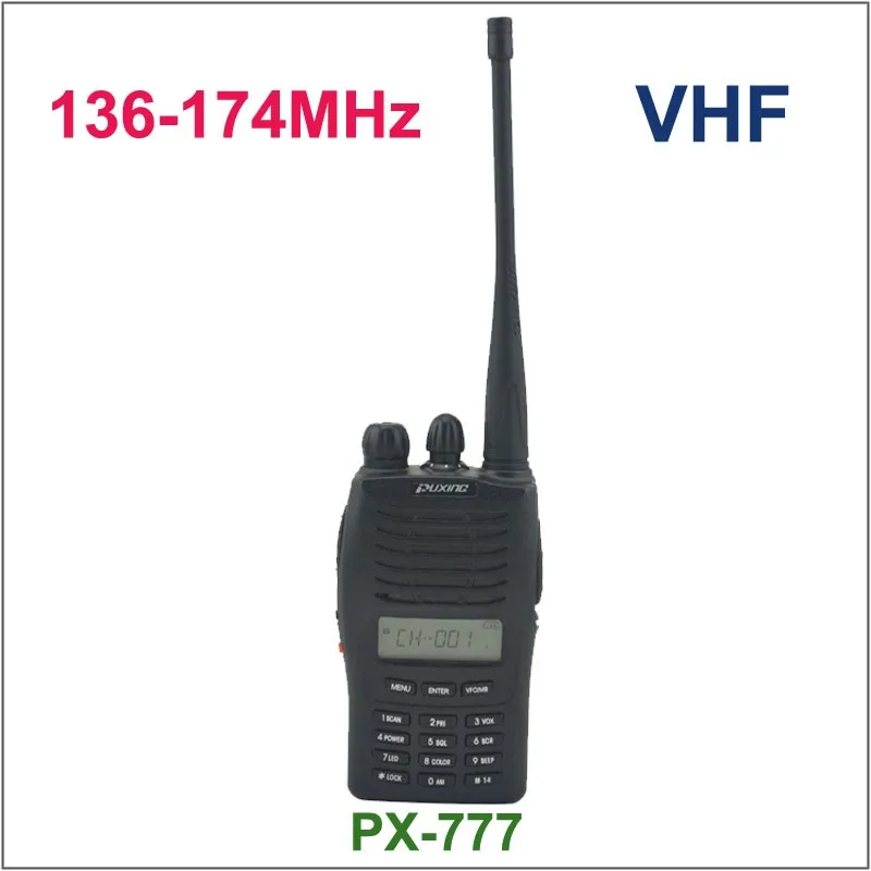 Новое поступление PUXING PX-777 VHF 136-174MHZ PX777 радио ham