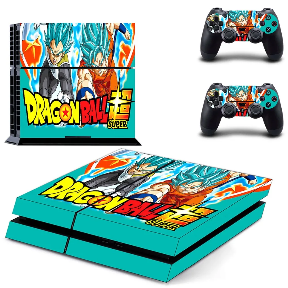 Наклейка Dragon Ball Super Broly Goku PS4 Виниловая наклейка для консоли Sony Playstation 4 и 2