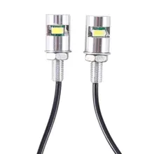 2 шт. Автомобильный светодиодный светильник для номерного знака, винтовая лампа на болтах, задний светильник s, универсальный для мотоцикла, грузовика, квадроцикла, велосипеда, декоративная лампа