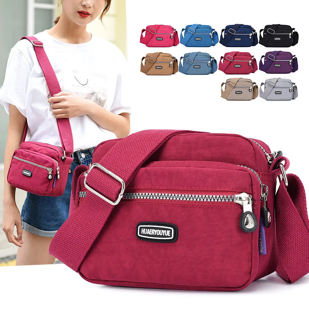 Luxury Shoulder Bag Female Women Nylon Shoulder Bag Waterproof Elegant Daily Shopping Handbag сумка женская#619P