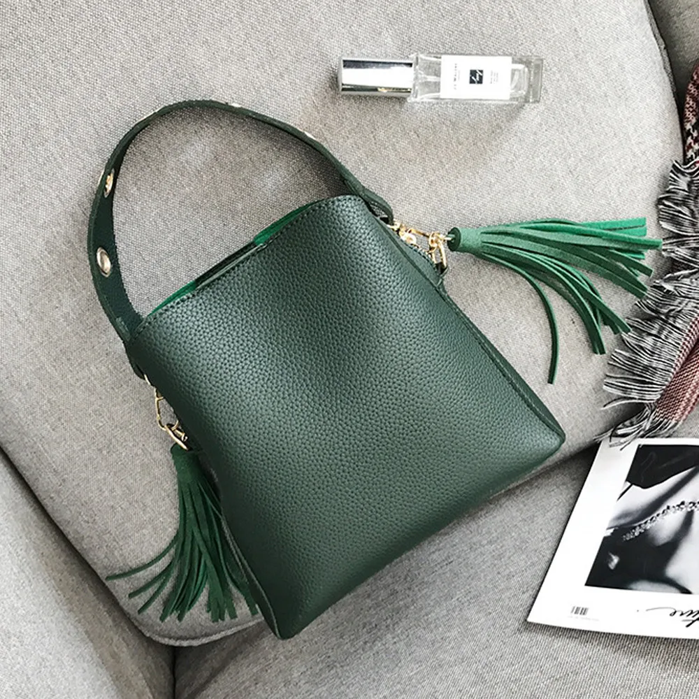 OCARDIAN сумки, модная сумка с кисточками, сумка на плечо, женская сумка-мессенджер, большая емкость, роскошная, брендовая, дизайнерская, кожаная, Прямая поставка A24