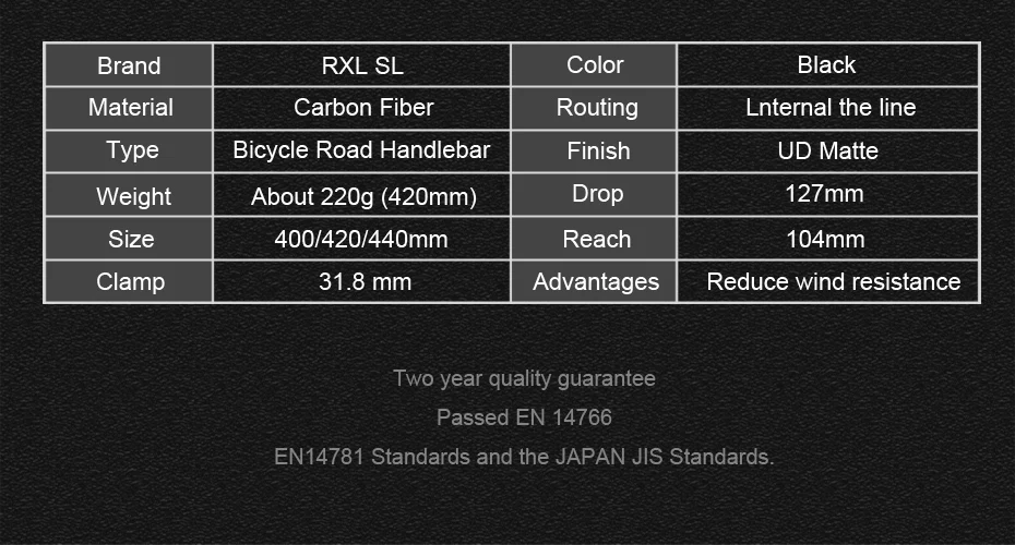 RXL SL углеродный материал руль для шоссейного велосипеда, 31,8 мм XXX руль углеродный руль для шоссейного велосипеда, бесплатный подарок ленты на руль 400/420/440 руль велосипеда